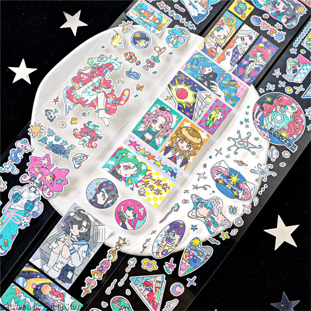 Embellishments For Scrapbooking - AGUGU R·B·S Adesivi con nastro in