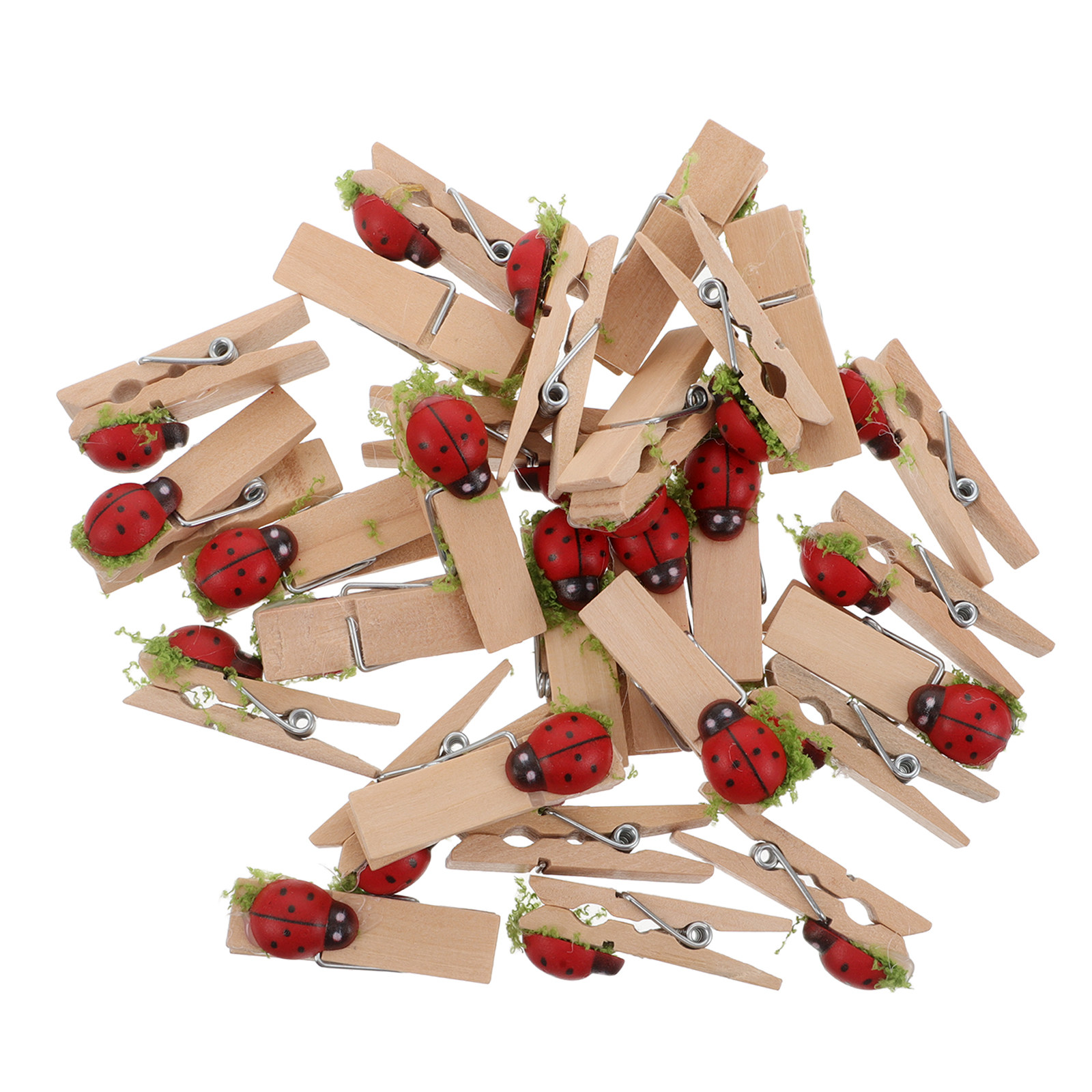 40 pezzi di mollette in legno  - Embellishments For Scrapbooking recensione e prezzo