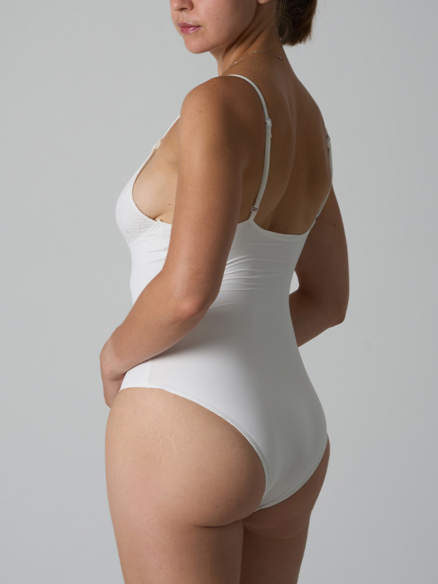 Nuovo Body Modellante da Donna - Elastic Lace Trim recensione e prezzo